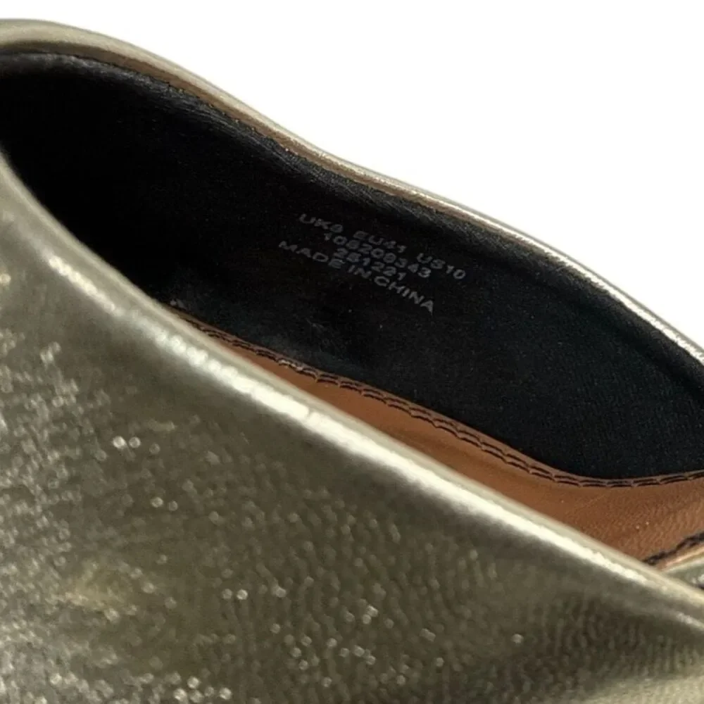 ASOS Metallic Gold Platform Heels Size: 10